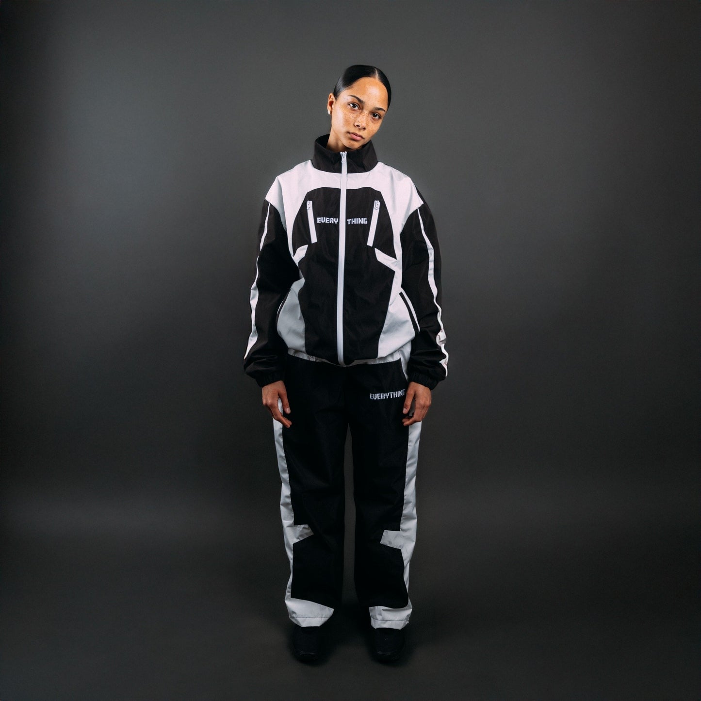 EVERYTHING Waterproof Tracksuit Jacket Black