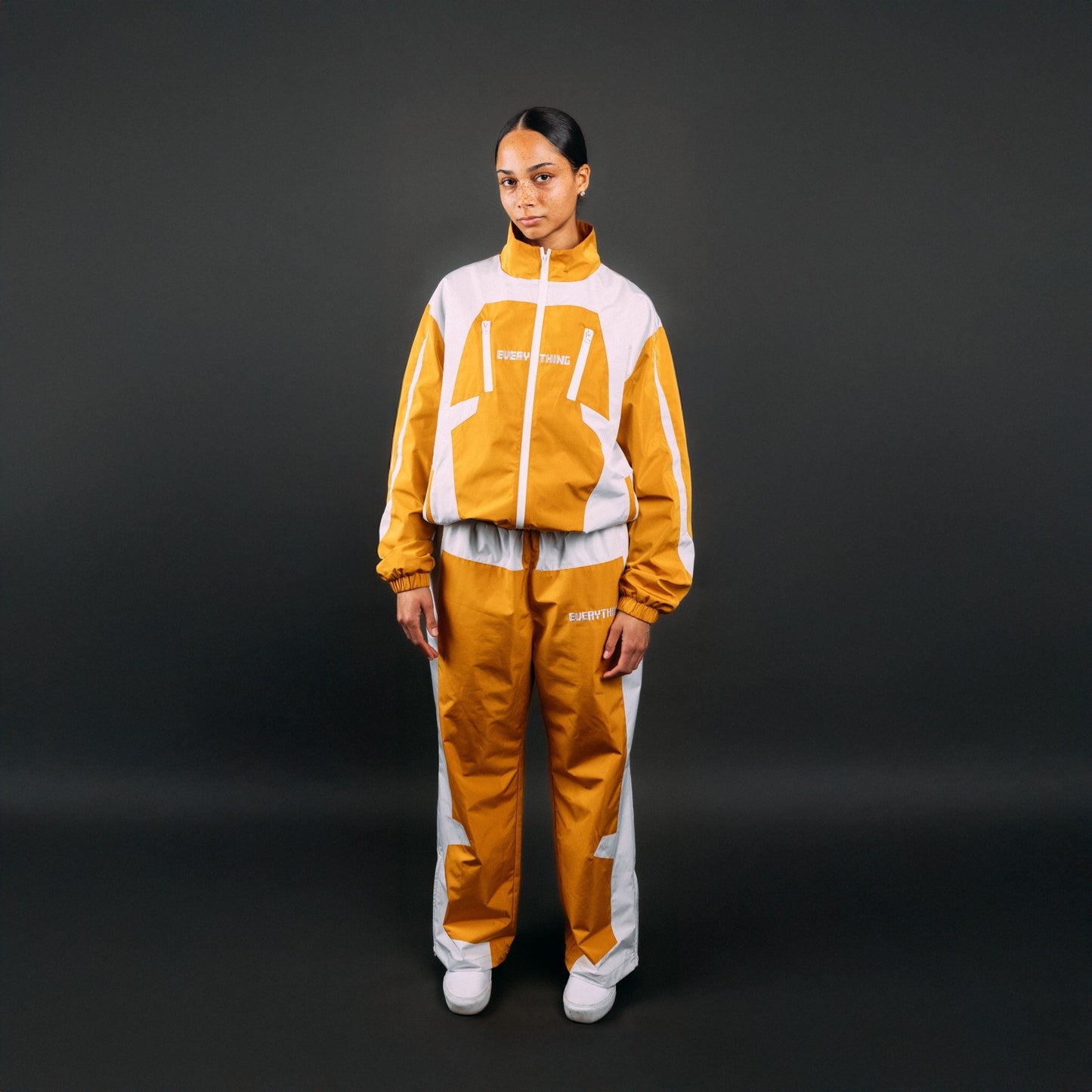 EVERYTHING Waterproof Tracksuit Pants Gold