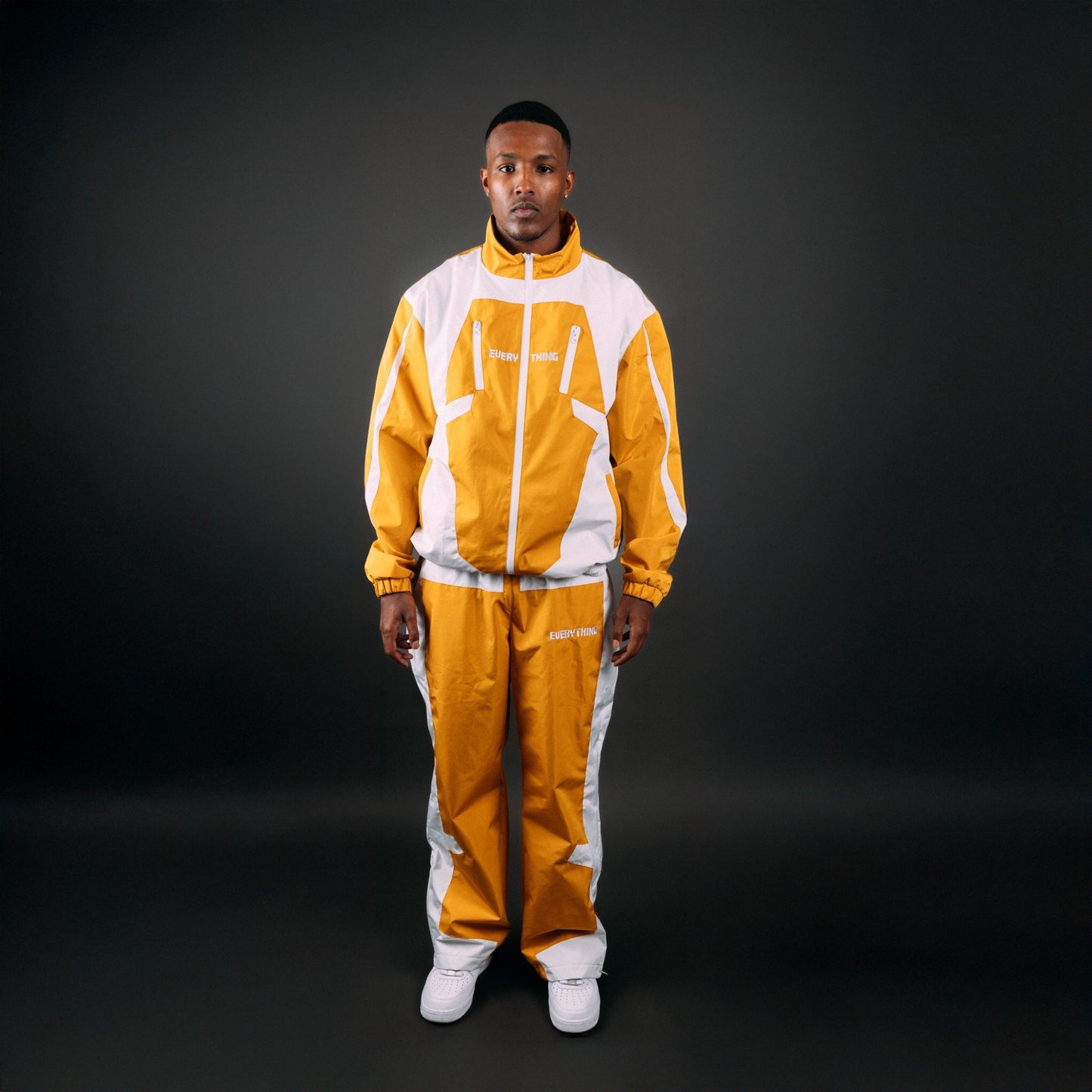 EVERYTHING Waterproof Tracksuit Pants Gold