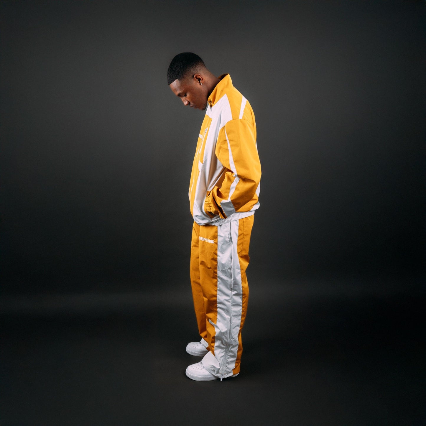 EVERYTHING Waterproof Tracksuit Pants Gold