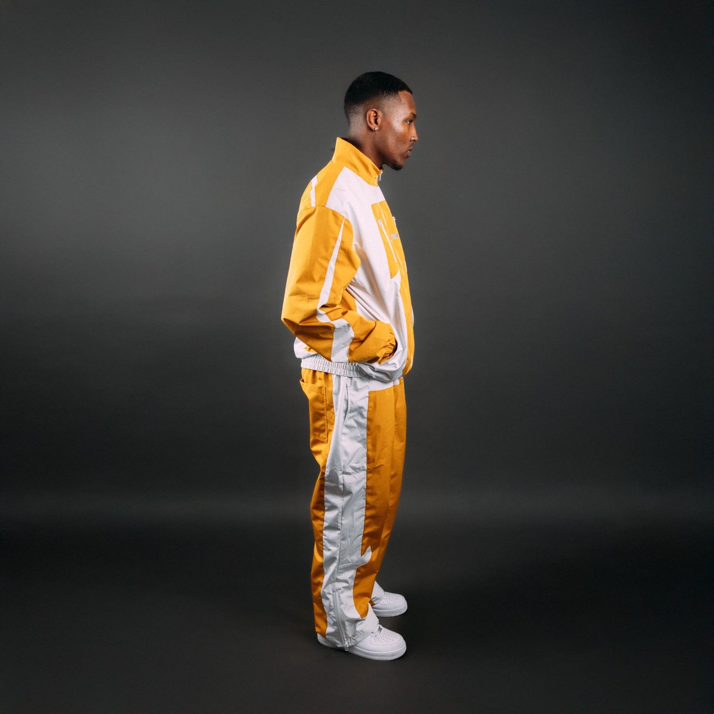 EVERYTHING Waterproof Tracksuit Pants Gold