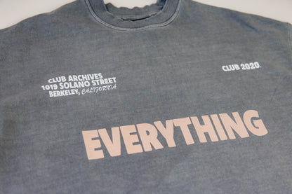 EVERYTHING CLUB ARCHIVES T-SHIRT - GREY