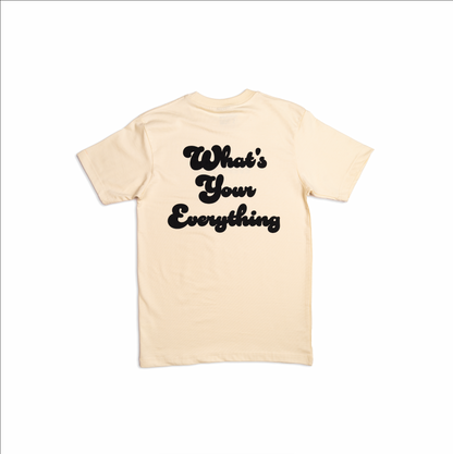 EVERYTHING EVERYDAY T-SHIRT - CREAM