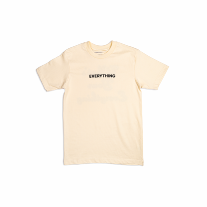 EVERYTHING EVERYDAY T-SHIRT - CREAM