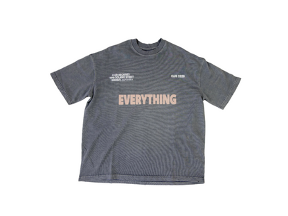 EVERYTHING CLUB ARCHIVES T-SHIRT - GREY