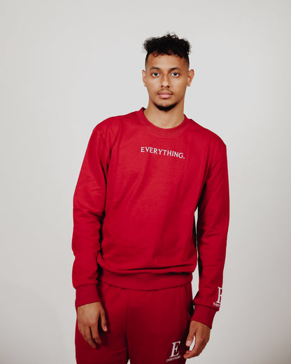 Everything Track Suit Burgundy