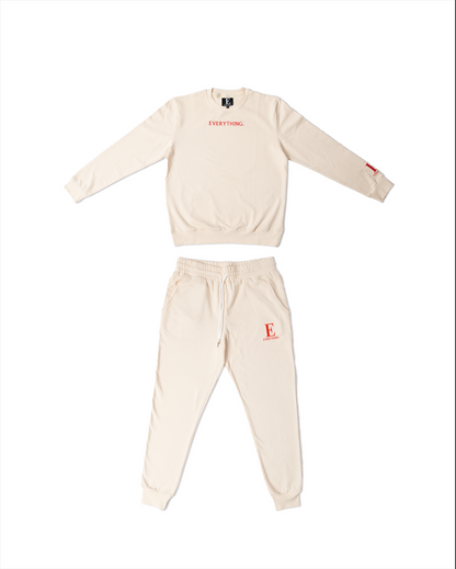 Everything Track Suit Cream