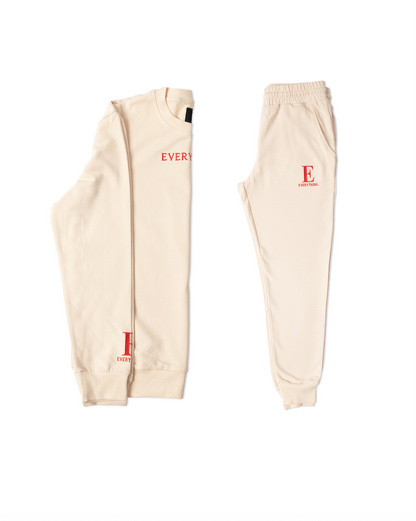 Everything Track Suit Cream